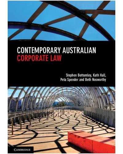 Contemporary Australian Corporate Law