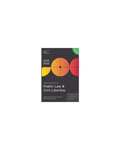 Core Statutes on Public Law & Civil Liberties 2019-20 4th Edition