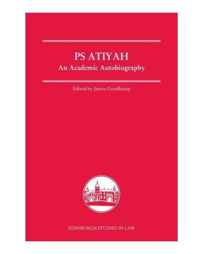 P.S. Atiyah: An Academic Autobiography