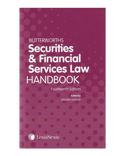 Butterworths Securities and Financial Services Law Handbook, 14th edition