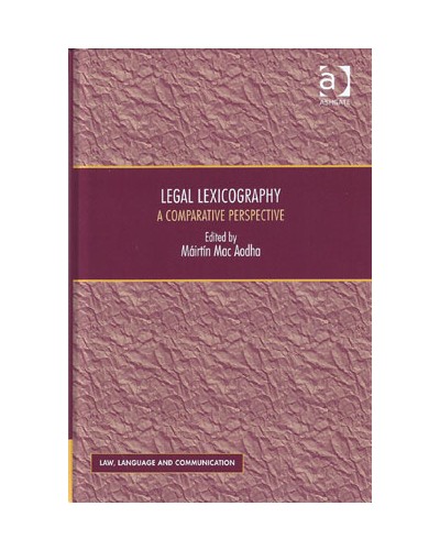 Legal Lexicography: A Comparative Perspective