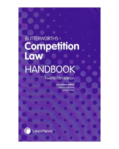 Butterworths Competition Law Handbook 2019
