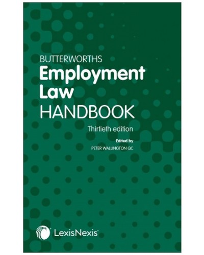 Butterworths Employment Law Handbook 2022 30th Edition