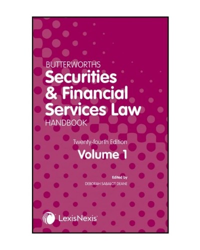 Butterworths Securities and Financial Services Law Handbook 2023 24th Edition