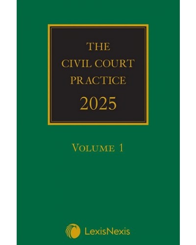 The Civil Court Practice 2025: The Green Book