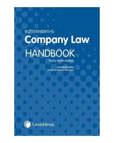 Butterworths Company Law Handbook 2025 39th Edition