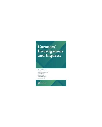 Coroners' Investigations and Inquests 2nd Edition