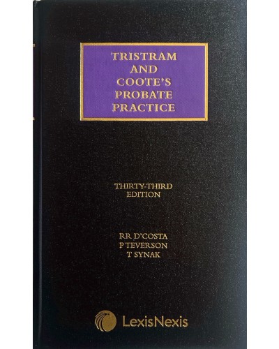 Tristram and Coote's Probate Practice, 33rd Edition
