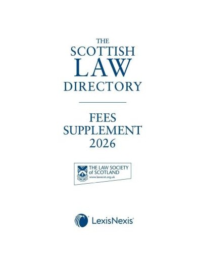 The Scottish Law Directory: Fees Supplement 2026