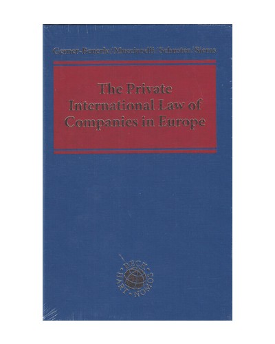 The Private International Law of Companies in Europe