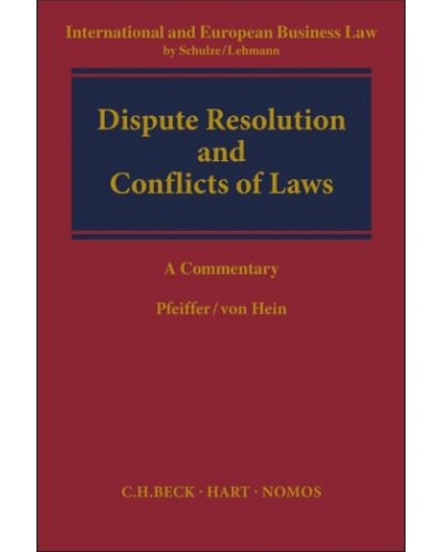 Dispute Resolution and Conflict of Laws
