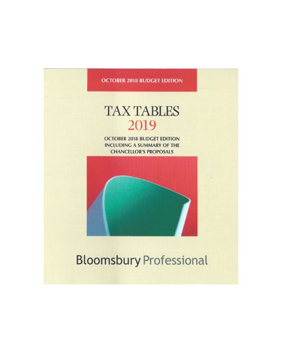 Tax Tables 2019