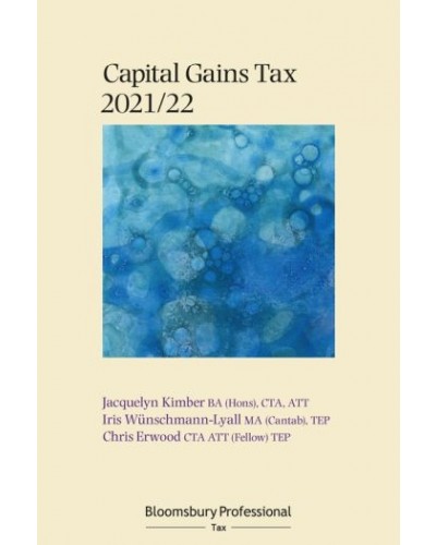 Bloomsbury Professional Capital Gains Tax 2021/22