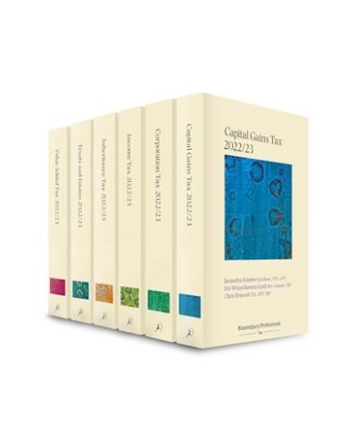 Bloomsbury Professional Tax Annuals 2022/23: Full Set