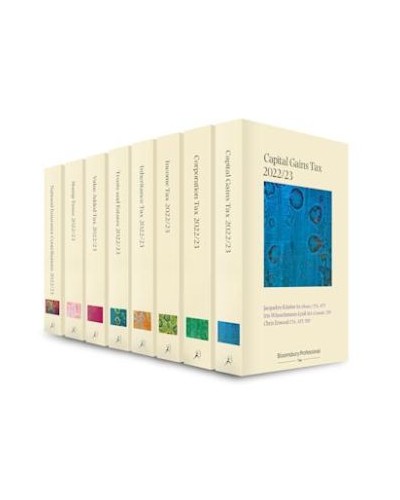Bloomsbury Professional: Tax Annuals 2022/23: Extended Set
