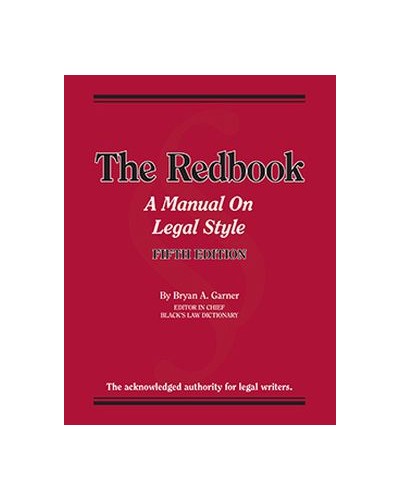 The RedBook: A Manual on Legal Style 5th Edition