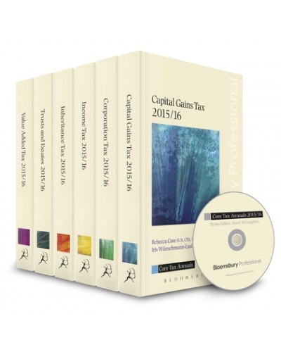 Core Tax Annuals: Set of Six Volumes & CD-ROM 2016/17