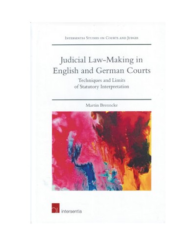 Judicial Law-making in English and German Courts: Techniques and Limits of Statutory Interpretation