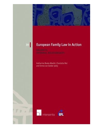 European Family Law in Action: Volume V Informal Relationships