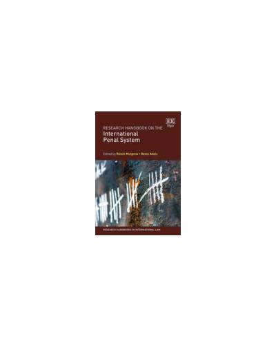 Research Handbook on the International Penal System