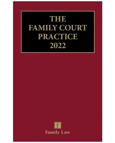 The Red Book: The Family Court Practice 2022 with Autumn Supplement