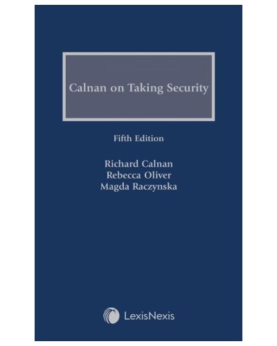 Calnan on Taking Security, 5th Edition