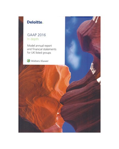 GAAP 2016 Model annual report and financial statements for UK listed groups