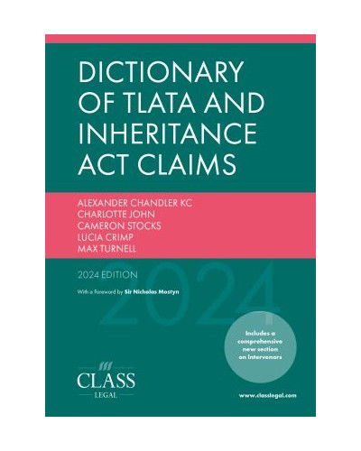 Dictionary of TLATA and Inheritance Act Claims 2024