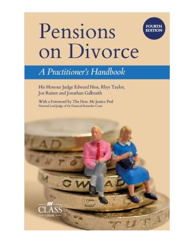 Pensions on Divorce: A Practitioner's Handbook 4th Edition