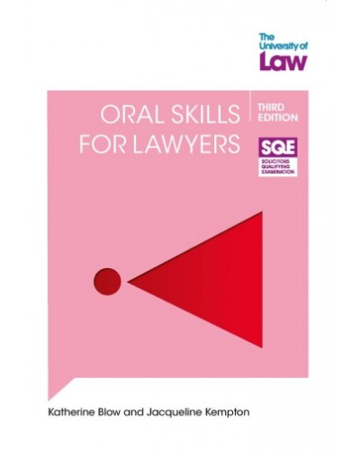 SQE2 Manuals: Oral Skills for Lawyers 3rd Edition