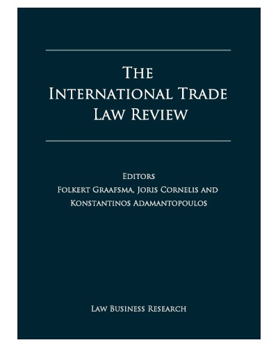 The International Trade Law Review 5th Edition