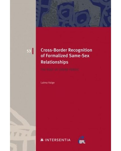 Cross-Border Recognition of Formalized Same-Sex Relationships