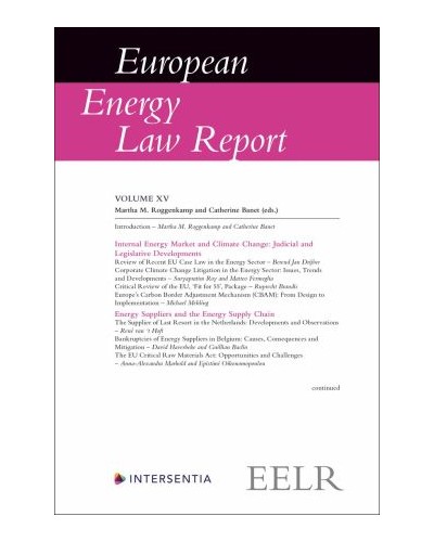 European Energy Law Report Volume 15