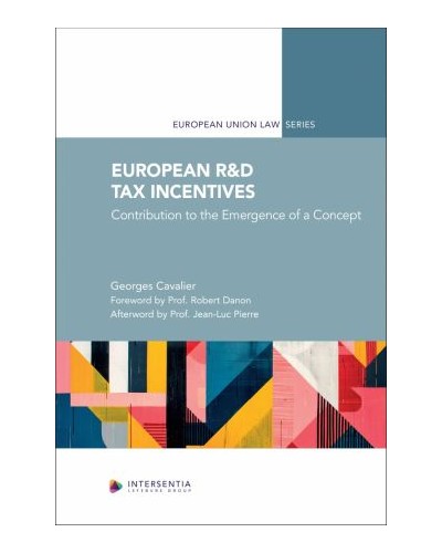 European R&D Tax Incentives: Contribution to the Emergence of a Concept