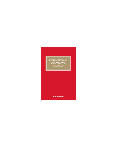 International Contract Manual Looseleaf