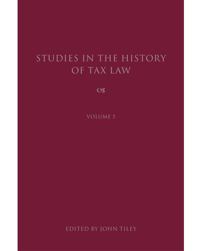 Studies in the History of Tax Law