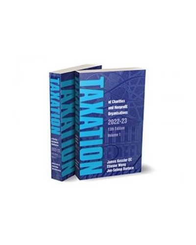 Taxation of Charities and Nonprofit Organisations 2022-23 13th Edition