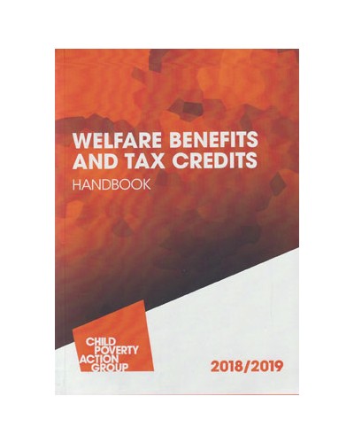 CPAG: Welfare Benefits and Tax Credits Handbook 2018/2019
