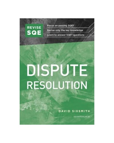 Revise SQE: Dispute Resolution