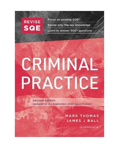Revise SQE: Criminal Practice 2nd Edition