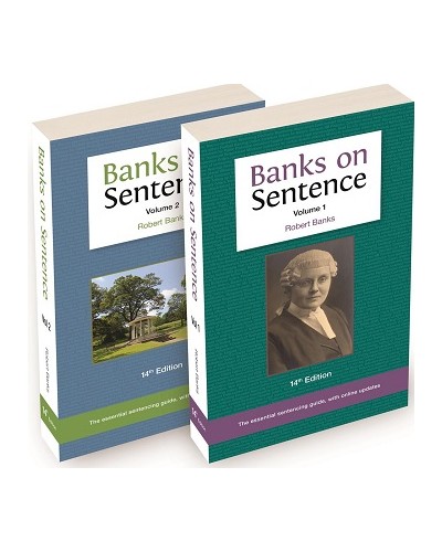 Two Volume Set: Banks on Sentence 14th Edition