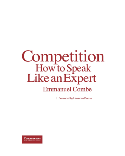 Competition: How to Speak Like an Expert