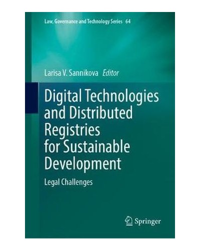 Digital Technologies and Distributed Registries for Sustainable Development: Legal Challenges