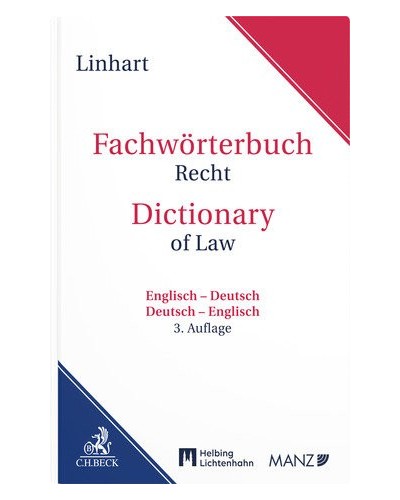 Fachwörterbuch Recht / Dictionary of Law: Englisch - Deutsch / Deutsch - Englisch 3rd ed