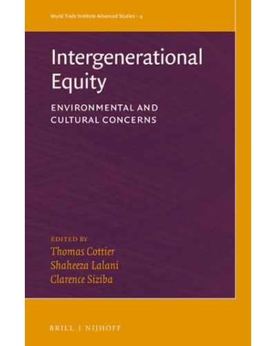 Intergenerational Equity: Environmental and Cultural Concerns