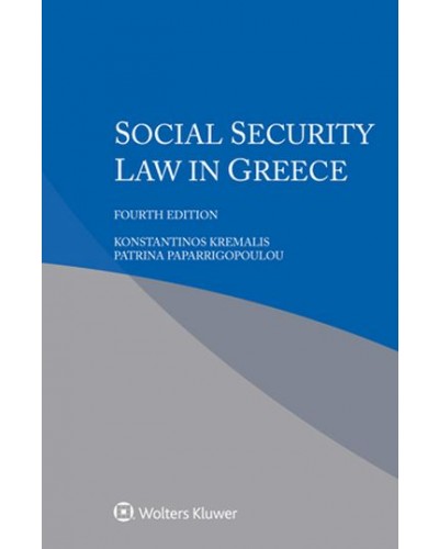 Social Security Law in Greece 4th Edition