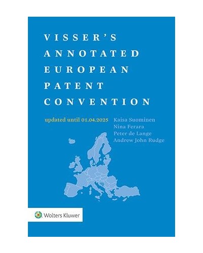 Visser's Annotated European Patent Convention updated to 01.04.2025