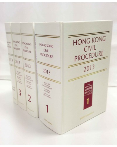 Hong Kong Civil Procedure 2013