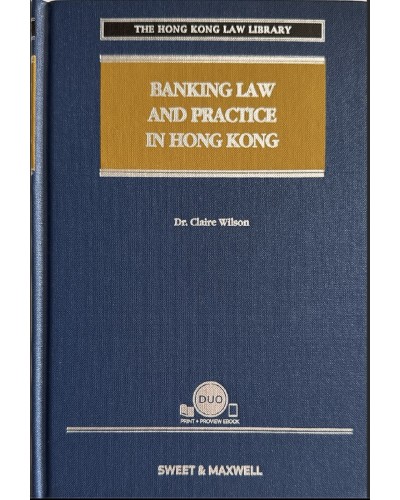 Banking Law and Practice in Hong Kong (Hardcopy + ebook)