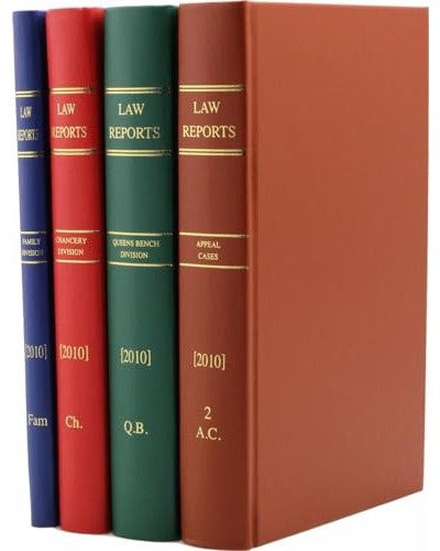 The Law Reports (Entire Series): Bound Volumes Only Subscription - Reprint